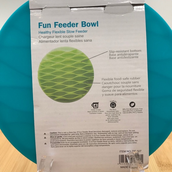 Dougez Fun Pet Feeder NWT Slow Feeder - Picture 2 of 5